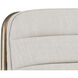 Lincoln Beige Linen Lounge Chair